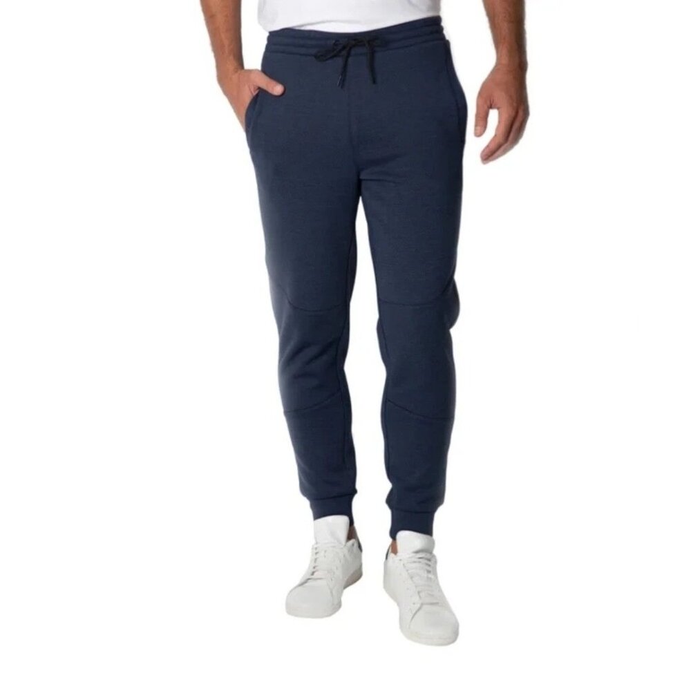 Spyder Men's XL Active Blue Fleece Joggers Bonded Fleece  h1903